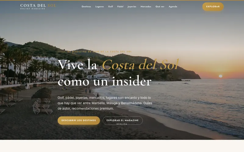 Startseite von Costa del Sol España