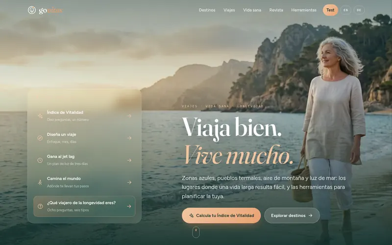 Startseite von govitas Español