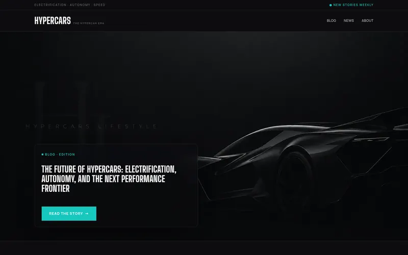 Startseite von Hypercars