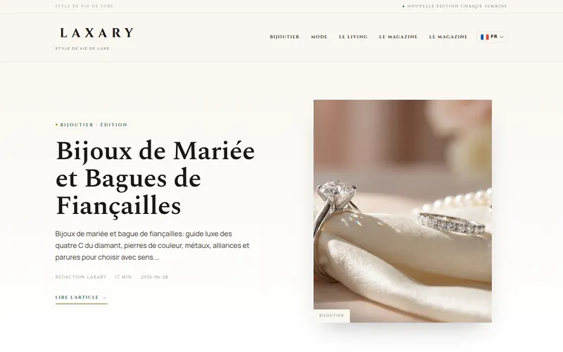 Startseite von Laxary France